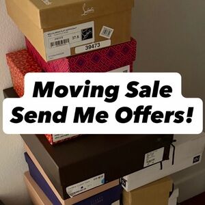 Moving Sale! Designer Pieces! Send me offers!